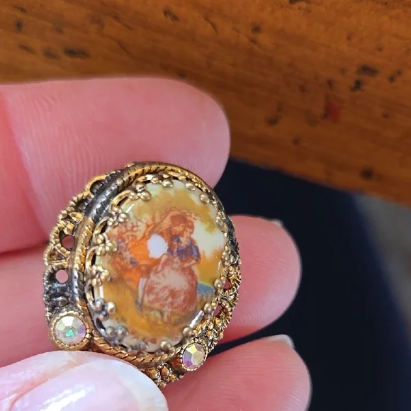 Vintage WEST Germany Coutting Couple Clip Ons - Picture 7 of 8